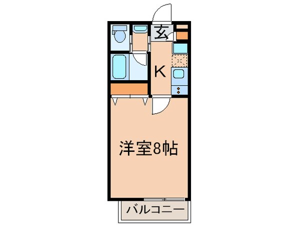 プライマル名古屋吹上の物件間取画像